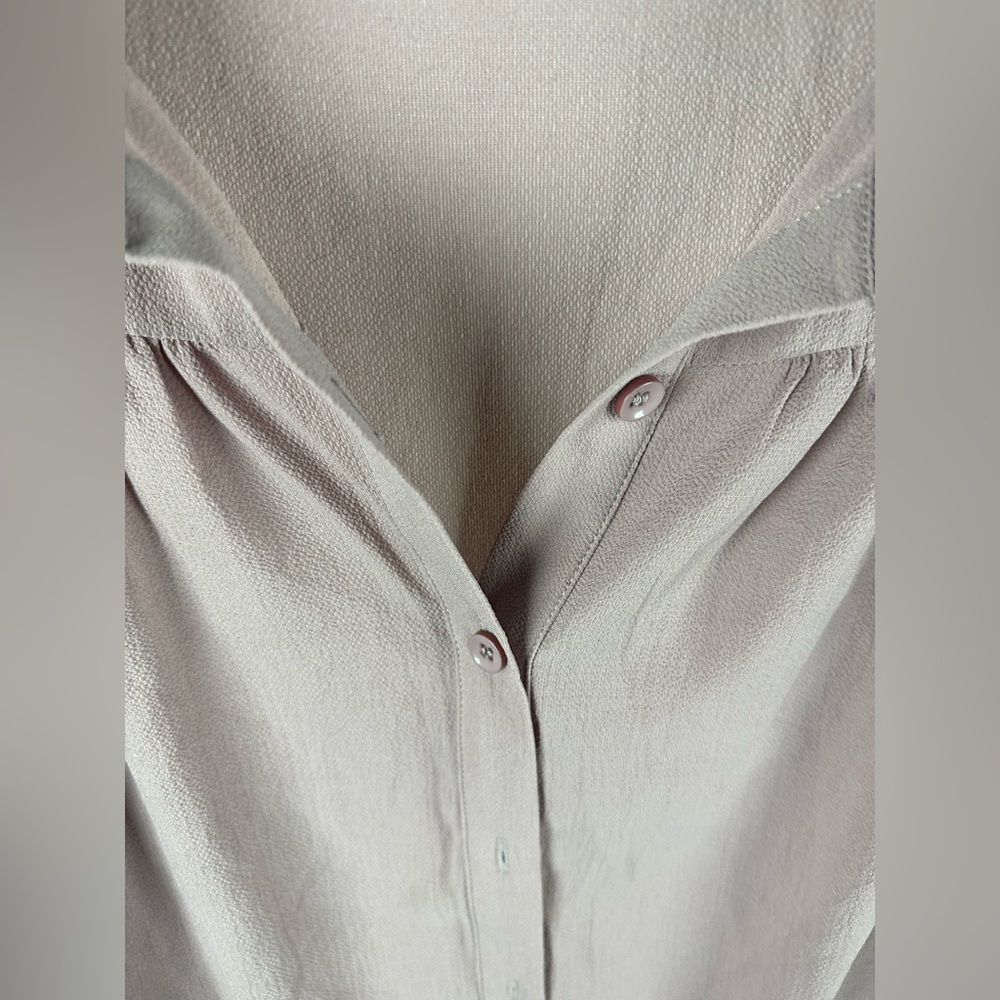 Vici Collection Pink Balloon Sleeve Button-Up Top Size Small (2-4) NWT - Picture 10 of 11